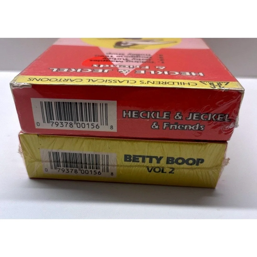 Betty Boop Vol 2 And Heckle & Jeckle VHS Cartoon Duo 3-G Home Video‎ 1991